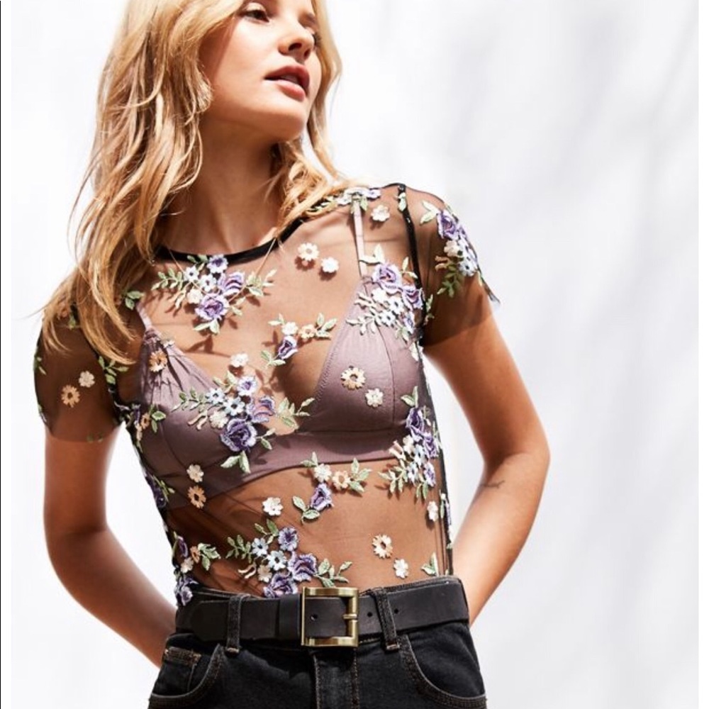 NWOT Urban Outfitters mesh shirt